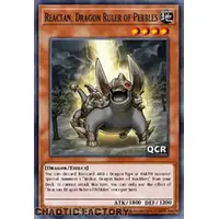 RA03-EN254 Reactan, Dragon Ruler of Pebbles Quarter Century Secret Rare 1st Edition NM