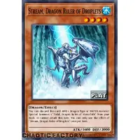 RA03-EN255 Stream, Dragon Ruler of Droplets Platinum Secret Rare 1st Edition NM