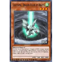 RA03-EN257 Lightning, Dragon Ruler of Drafts Quarter Century Secret Rare 1st Edition NM