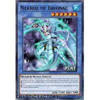 RA03-EN260 Nekroz Of Brionac Platinum Secret Rare 1st Edition NM