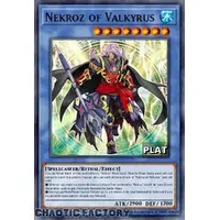 RA03-EN263 Nekroz of Valkyrus Platinum Secret Rare 1st Edition NM