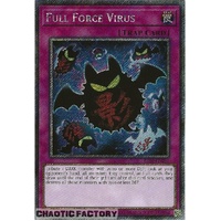 RA03-EN267 Full Force Virus Platinum Secret Rare 1st Edition NM