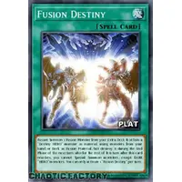 RA03-EN270 Fusion Destiny Platinum Secret Rare 1st Edition NM