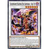 ROTA-EN039 Legendary Lord Six Samurai - Shi En Ultra Rare 1st Edition NM