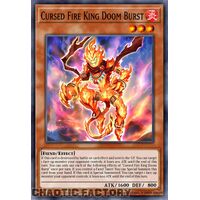 ROTA-EN099 Cursed Fire King Doom Burst Super Rare 1st Edition NM