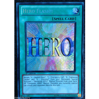 RYMP-EN027 Hero Flash!! Secret Rare 1st Edition Mint 