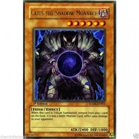 Caius the Shadow Monarch - SDDE-EN001 - Ultra Rare 1st Edition NM