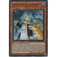 Speaker for the Ice Barriers - SDFC-EN003 - Ultra Rare 1st Edition NM