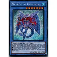 Nekroz of Gungnir SECE-EN044 Secret Rare 1st Edition NM