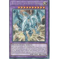 Blue-Eyes Twin Burst Dragon Secret Rare SHVI-EN099 UNLIMITED Edition NM