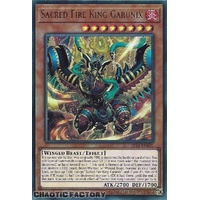 SR14-EN001 Sacred Fire King Garunix Ultra Rare 1st Edition NM