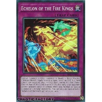 SR14-EN033 Echelon of the Fire Kings Super Rare 1st Edition NM