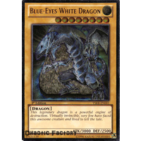 Yugioh Ultimate Rare - Blue-Eyes White Dragon - YSKR-EN001 1st Edition NM