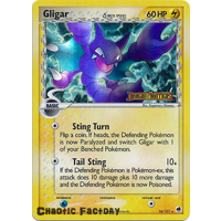 Gligar (Delta Species) - 16/101 - Rare Reverse Holo Ex Dragon Frontiers