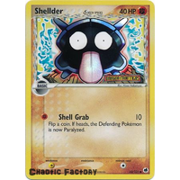 Shellder (Delta Species) - 63/101 - Common Reverse Holo NM - Ex Dragon Frontiers