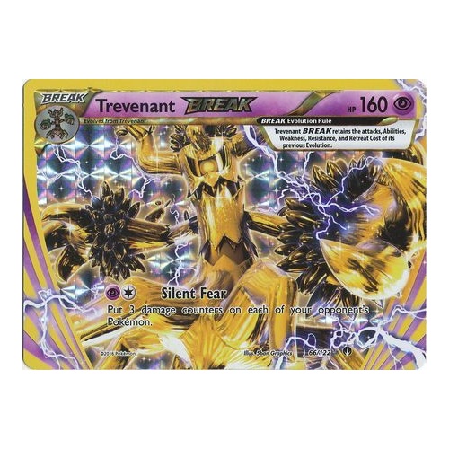 Pokemon TCG Trevenant Break - 66/122 - Break Rare Holo