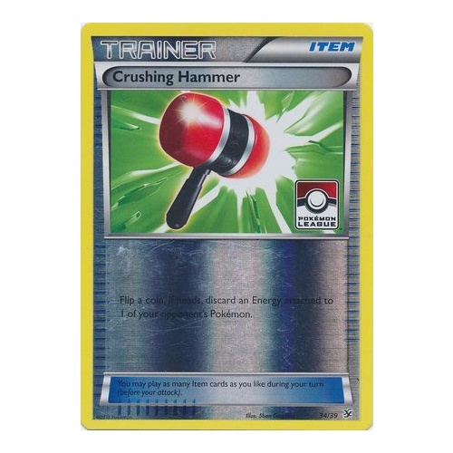 Pokemon TCG Crushing Hammer - 34/39 - League Promo