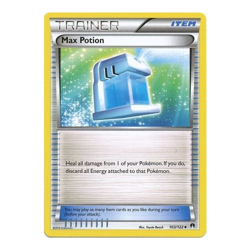 Pokemon TCG Max Potion - 103/122 - Uncommon - XY: Breakpoint