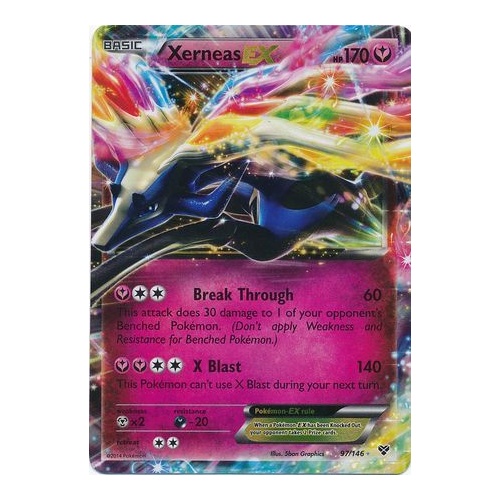 Xerneas EX - 97/146 - Ultra Rare