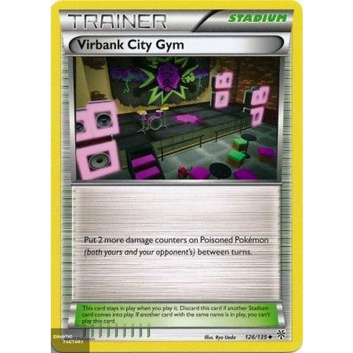 Pokemon Virbank City Gym - 126/135 - Uncommon NM