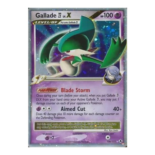 Gallade 4 LV.X - 106/111 - Ultra Rare LP