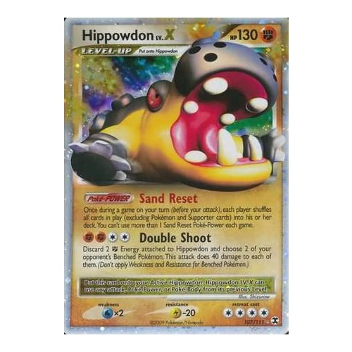 Hippowdon LV.X - 107/111 - Ultra Rare LP