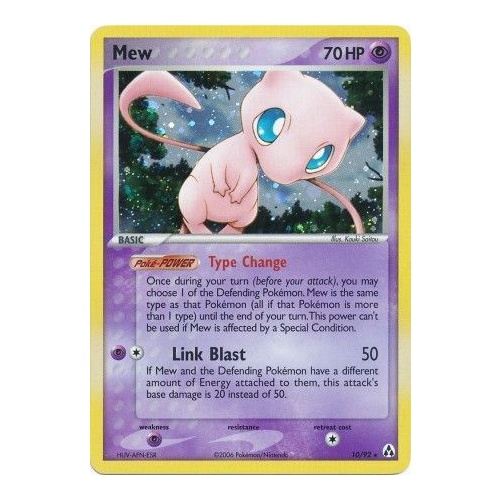 Mew - 10/92 - Holo Rare NM