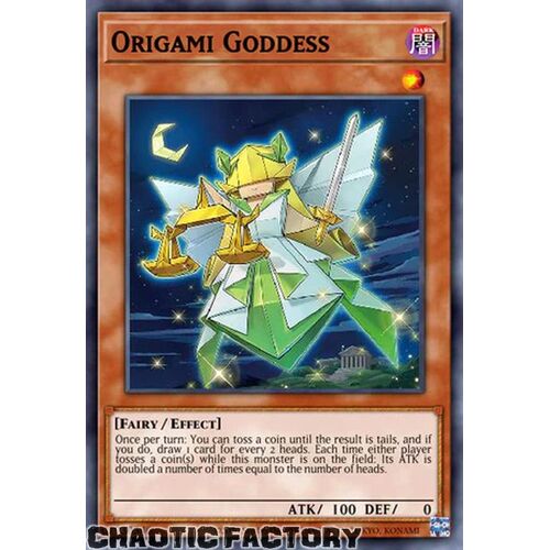 AGOV-EN027 Origami Goddess Common 1st Edition NM