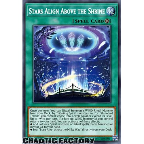 AGOV-EN061 Stars Align Above the Shrine Common 1st Edition NM