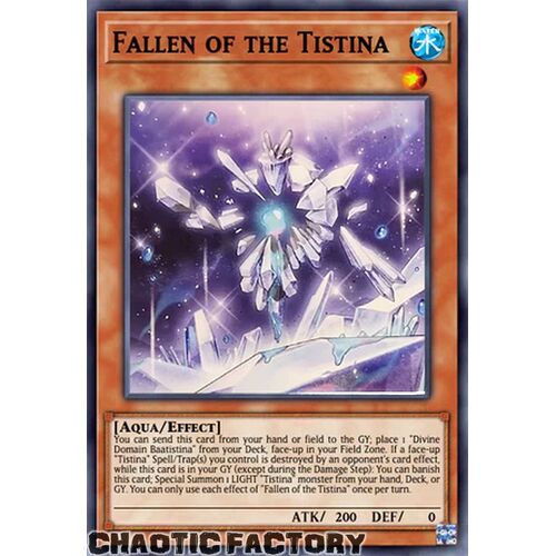 AGOV-EN086 Fallen of the Tistina Common 1st Edition NM