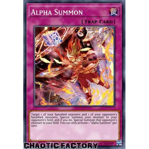 AGOV-EN100 Alpha Summon Common 1st Edition NM