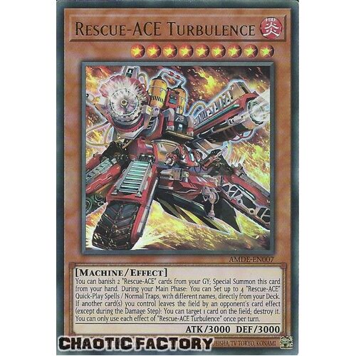 AMDE-EN007 Rescue-ACE Turbulence Ultra Rare 1st Edition NM