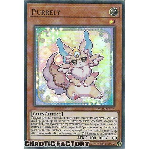 AMDE-EN013 Purrely Ultra Rare 1st Edition NM