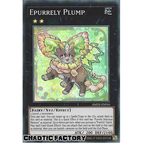 AMDE-EN016 Epurrely Plump Super Rare 1st Edition NM