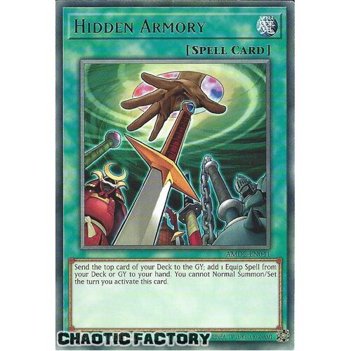 AMDE-EN041 Hidden Armory Rare 1st Edition NM