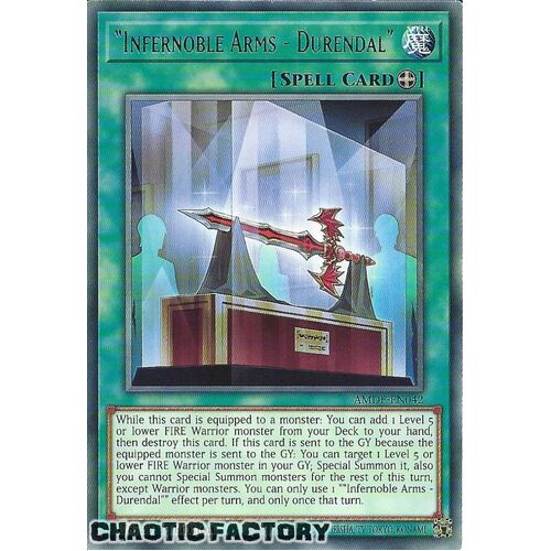 AMDE-EN042 Infernoble Arms - Durendal Rare 1st Edition NM