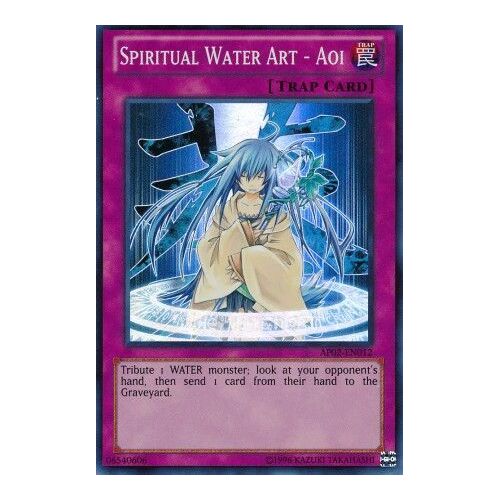 Spiritual Water Art - Aoi - AP02-EN012 - Super Rare NM