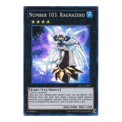 Number 103: Ragnazero - AP07-EN009 - Super Rare NM