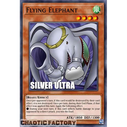 SILVER ULTRA RARE BLC1-EN017 Flying Elephant 1st Edition NM