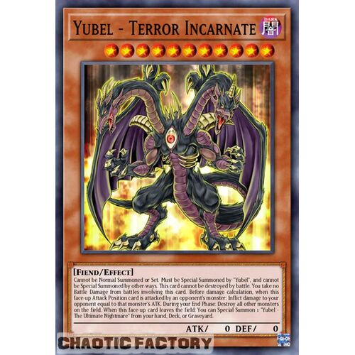 BLC1-EN028 Yubel - Terror Incarnate Ultra Rare 1st Edition NM