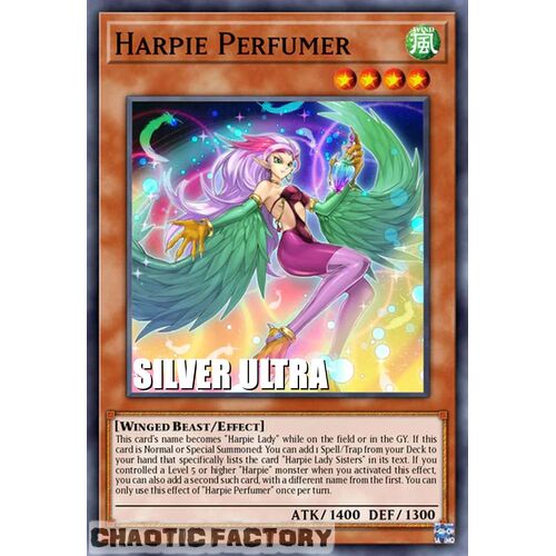 SILVER ULTRA RARE BLC1-EN041 Harpie Perfumer 1st Edition NM