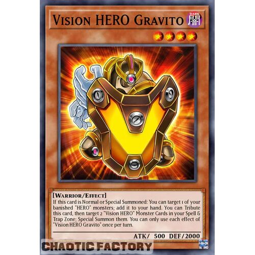BLC1-EN084 Vision HERO Gravito Common 1st Edition NM