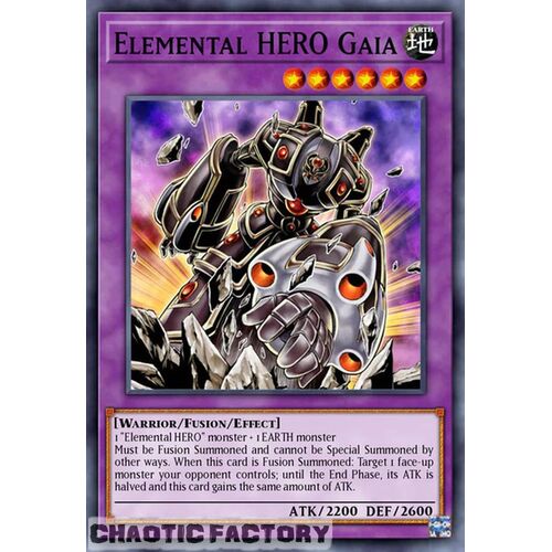 BLC1-EN154 Elemental HERO Gaia Common 1st Edition NM
