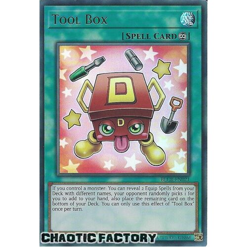 BLCR-EN021 Tool Box Ultra Rare 1st Edition NM