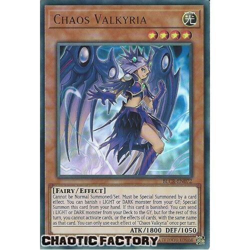 BLCR-EN072 Chaos Valkyria Ultra Rare 1st Edition NM