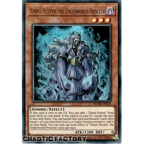 BLMR-EN024 Ghost Sleeper, the Underworld Princess Ultra Rare 1st Edition NM