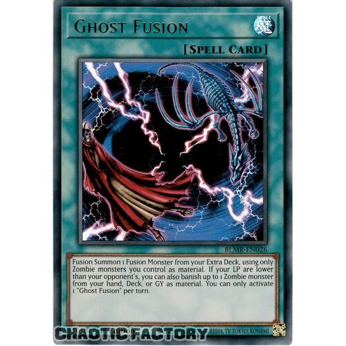 BLMR-EN026 Ghost Fusion Ultra Rare 1st Edition NM