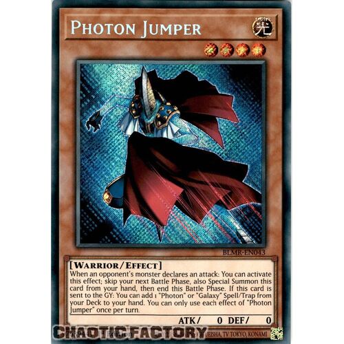 BLMR-EN043 Photon Jumper Secret Rare 1st Edition NM