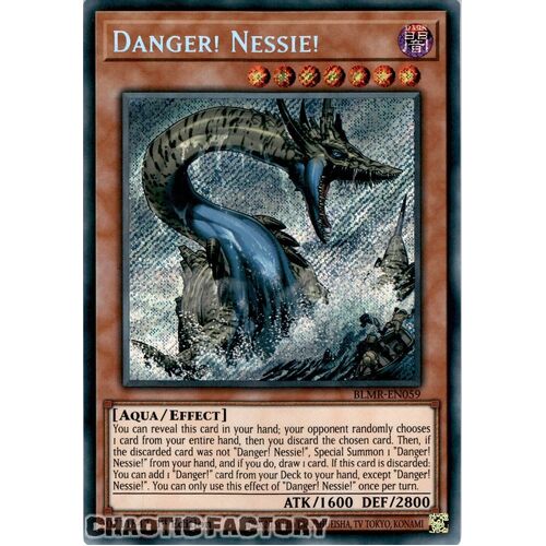 BLMR-EN059 Danger! Nessie! Secret Rare 1st Edition NM