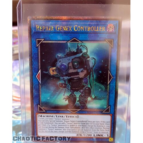 Quarter Century Secret Rare BLTR-EN010 Repair Genex Controller 1st Edition NM